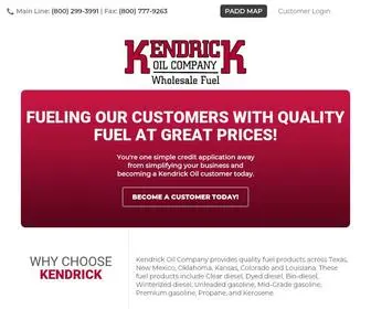 Kendrickoil.com(Kendrickoil) Screenshot