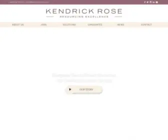 Kendrickrose.com(Kendrick Rose) Screenshot