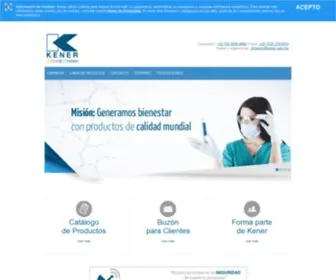 Kener.com.mx(Laboratorio) Screenshot