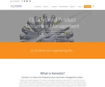 Kenesto.com(Cloud-based PDM Alternative) Screenshot