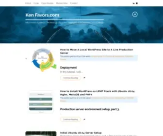Kenfavors.com(Information Systems) Screenshot