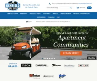 Kenfieldgolfcars.com(Kenfield Golf Cars) Screenshot