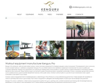 Kengurupro.com.au(Kenguru Pro Australia workout equipment) Screenshot