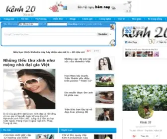 Kenh20.com(Kenh 20) Screenshot