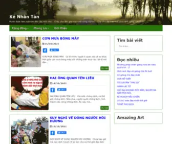 Kenhantan.com(Muốn được làm một cây đèn cầy nho nhỏ) Screenshot