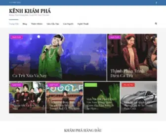 Kenhkhampha.net(Kênh Khám Phá) Screenshot