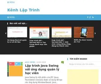 Kenhlaptrinh.net(Kênh Lập Trình) Screenshot