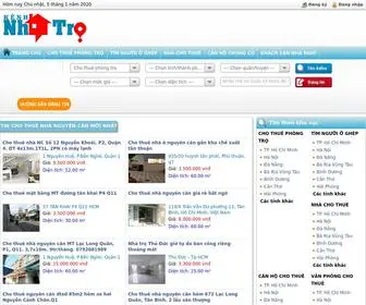 Kenhnhatro.com(Cho thuê phòng trọ nhà trọ) Screenshot