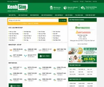 Kenhsim.com(Mua bán sim số đẹp) Screenshot