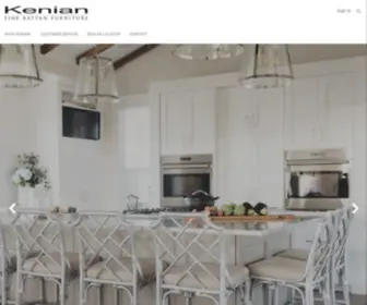 Kenian.com(KENIAN FINE RATTAN FURNITURE) Screenshot