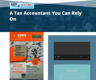 Keniktaxservices.com(My Blog) Screenshot