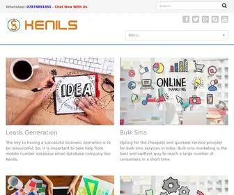 Kenils.co.in(Kenils Company) Screenshot