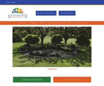 Kenilworthparkdistrict.org(Kenilworth Park District) Screenshot