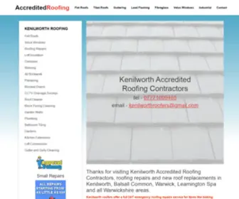 Kenilworthroofers.co.uk(Kenilworth Accredited Roofing) Screenshot