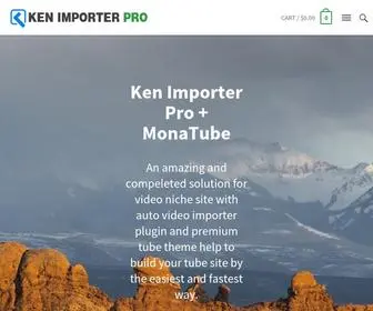 Kenimporter.com(Easiest way to build tube site) Screenshot