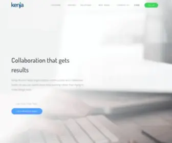 Kenja.com(Toward a smarter way to work) Screenshot