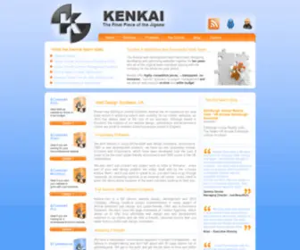 Kenkai.com(Web design Scotland) Screenshot