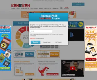 Kenkenpuzzle.com(The most addicting puzzle since sudoku) Screenshot