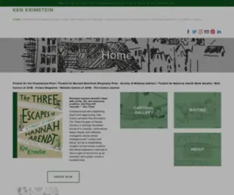 Kenkrimstein.com(Ken Krimstein Cartoons New Yorker) Screenshot