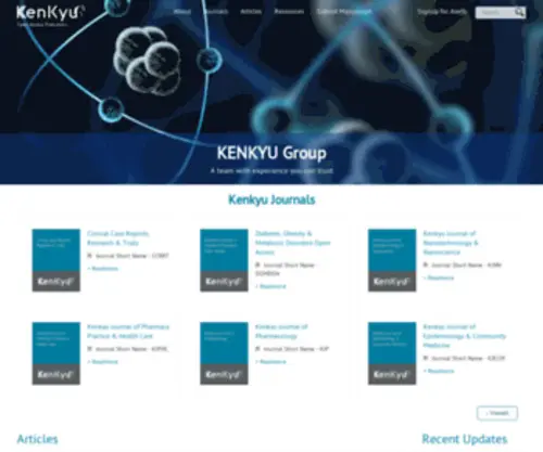 Kenkyugroup.org(KENKYU GROUP) Screenshot