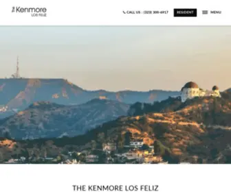 Kenmoreviewapartments.com(The kenmore los feliz) Screenshot