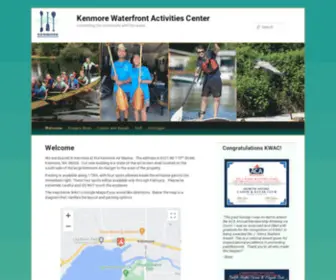 Kenmorewac.org(Kenmore Waterfront Activities CenterKenmore Waterfront Activities Center) Screenshot