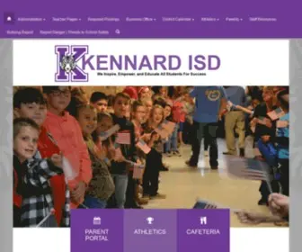 Kennardisd.net(Kennard ISD) Screenshot