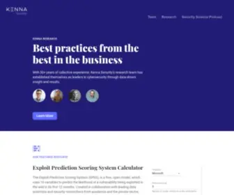 Kennaresearch.com(Kenna Security Research) Screenshot