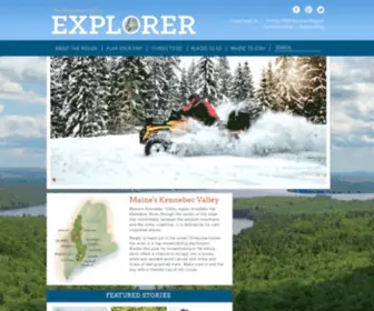 KennebecValley.org(Maine's Kennebec Valley) Screenshot