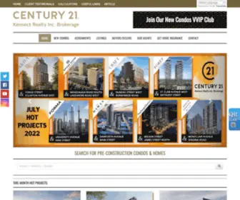 Kennectrealty.ca(Century 21 Kennect Realty Inc) Screenshot