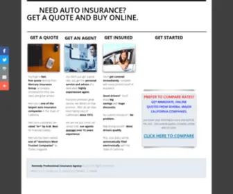 Kennedy-Insurance.com(Quote and Buy Auto Insurance Online) Screenshot