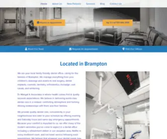 Kennedydentalcarebrampton.com(Dentist Brampton) Screenshot