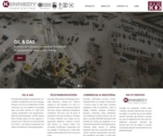 Kennedyfab.com(Kennedy Fabricating) Screenshot