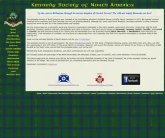 Kennedysociety.net(Kennedy Society of North America) Screenshot