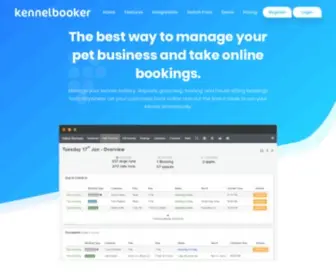 Kennelbooker.com(Kennel software) Screenshot