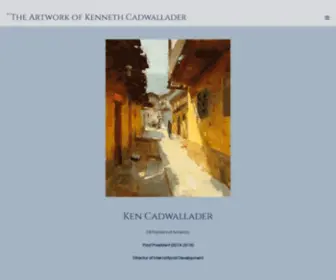 Kennethcadwallader.com(Ken Cadwallader Fine Art) Screenshot