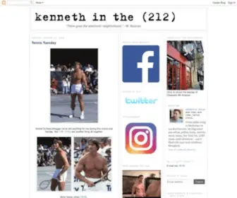 Kennethinthe212.com(Kenneth in the (212)) Screenshot