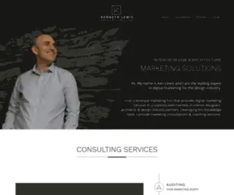 Kennethlewis.com(SEO for Interior Designers) Screenshot