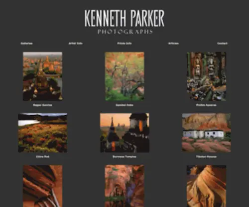 Kennethparker.com(Kenneth Parker Photographs) Screenshot