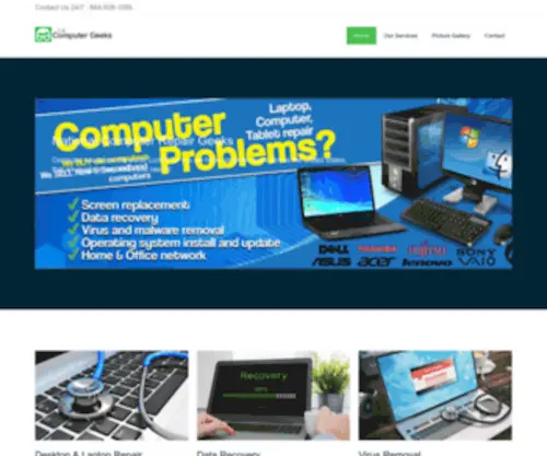 Kennethreitz.com(Nationwide Computer Repair Services) Screenshot