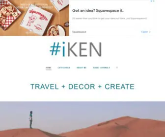 Kennethsurat.com(Travel) Screenshot