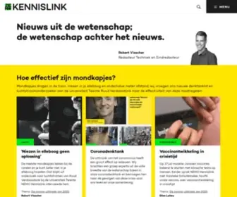 Kennislink.nl(NEMO Kennislink) Screenshot