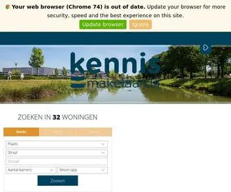 Kennismakelaardij.nl(Makelaar Veldhoven) Screenshot