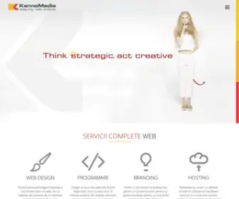 Kennomedia.ro(Web design) Screenshot