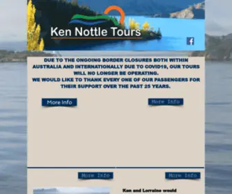 Kennottletours.com.au(Ken & Lorraine specialise in Fully Escorted Domestic & International Tours) Screenshot