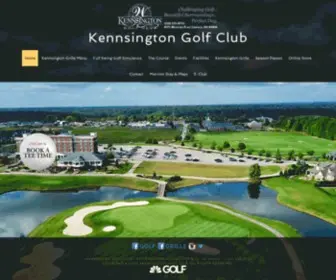 Kennsingtongolf.com(Kennsington Golf Club) Screenshot