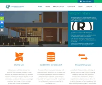 Kennyhertzperry.com(Kennyhertz Perry Law) Screenshot