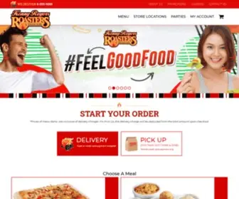 Kennys.com.ph(Kenny Rogers Roasters) Screenshot