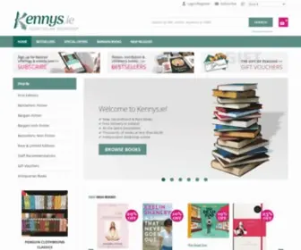 Kennys.ie(Buy Books Online) Screenshot