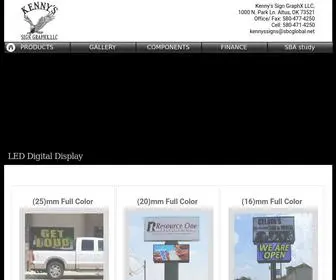 Kennysledsigns.com(Kennysledsigns) Screenshot